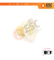 Audi A3 A4 A8 Fabia Rapid Octavia Superb Roomster Seat Cordoba Ibiza İçin Yan Çamurluk Sinyali Beyaz