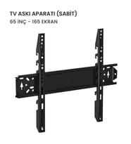Tüm Markalar Ile Uyumlu Televizyon Duvar Asma Aparatı 48-75 İNÇ   Tv Askı Aparatı 70 CM (Siyah)