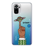 Xiaomi Jüpiter Tasarımlı Şeffaf Telefon Kılıfı