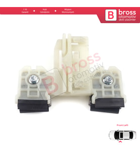 Skoda Fabia MK2 5J MG 542 545 2006-2014 5-Kapı 5J1837401 İçin Elektrikli Ön Sol Cam Kriko Klipsi