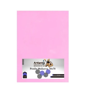 Pembe Renkli Mukavva 50x70 5 Adet Artlantis Renkli Mukavva 5 Adet