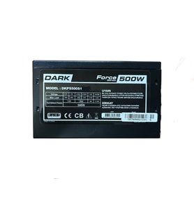 DARK FORCE DKPS500S1 500WATT POWER SUPPLY 12CM FANLI GÜÇ KAYNAĞI(2 EL YENİLENMİŞ ÜRÜN)