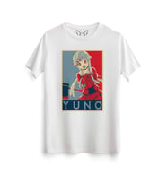 Mirai Nikki Baskılı Beyaz Tshirt