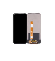 Oppo A55 4G İle Uyumlu Oled Ekran Dokunmatik Cph2325 (Siyah)