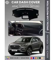 HYUNDAİ TUCSON (2018+) EKRANLI Torpido Örtüsü Kaymaz Tam Uyum Çatlamayı Önler Kolay Montaj