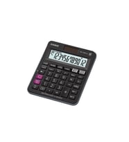 CASİO MJ-120 D PLUS MASA ÜSTÜ HESAP MAKİNESİ 12 HANE SİYAH (TAX 300 İŞLEM KONTROLLÜ)
