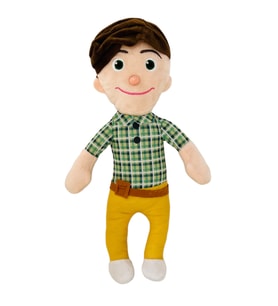 Cocomelon Pelüş Baba Peluş Daddy Kokomelon Dad Oyuncak 33 Cm (Çok Renkli)