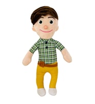 Cocomelon Pelüş Baba Peluş Daddy Kokomelon Dad Oyuncak 33 Cm (Çok Renkli)