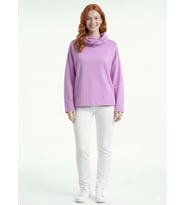 Oversize Kadın Sweatshirt Kapüşonlu Rahat Kalıp