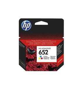 HP 652 F6V24A Renkli Orjinal Kartuş - Deskjet 1115 / 3635 / 3835 / 4535 / 4675