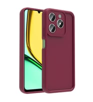 Realme C61 Uyumlu Kılıf Kamera Korumalı Zore Ananas Kapak