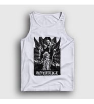 Presmono Unisex Beyaz Graveyard Tim Burton Film Beetlejuice Atlet 452860tt