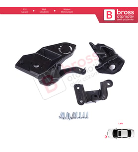 Peugeot 208 e-208 MK2 P21 2008 e-2008 MK2 P24 2019-On 1656169580 İçin Sol Ön Far Ayak Tamir Seti