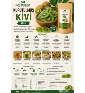 Safhasat Kurutulmuş Kivi 250 g