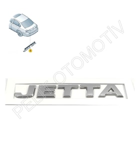 Jetta Bagaj Kapak Yazısı 17A853687 (2011-2018)