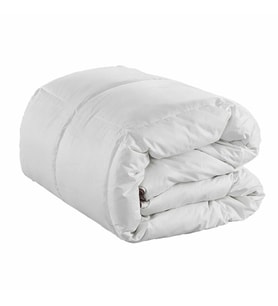 Yorgan 12959 Silikon akmr TEK Kişi Model Beyaz Pamuk Kumaş silikon Dolgu El Yapım