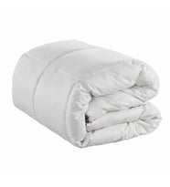 Yorgan 12959 Silikon akmr TEK Kişi Model Beyaz Pamuk Kumaş silikon Dolgu El Yapım