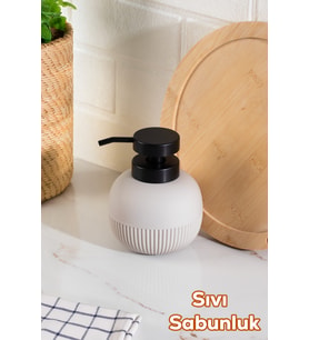 Porsima 3120 Banyo ve Mutfak Sıvı Sabunluk 450ML Taupe