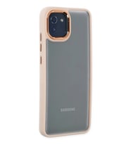 Durukar® Samsung Galaxy A03 Kılıf Dora Kapak - Pudra