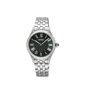 Seiko SUR611P1 Seiko Klasik Yuvarlak Kasa Japon Kol Saati Metalik Renk Kadın Kol Saati