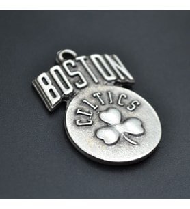 Boston Celtics  Kolye Ucu - Antik Gümüş Kaplama - Kod:217