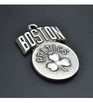 Boston Celtics  Kolye Ucu - Antik Gümüş Kaplama - Kod:217