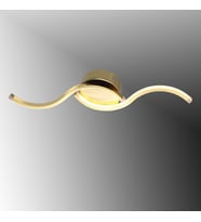 TT605-SR Martı Model Çocuk-Antre-Küçük Oda Gold Sarı Kaplama Led Avize (Sarı)