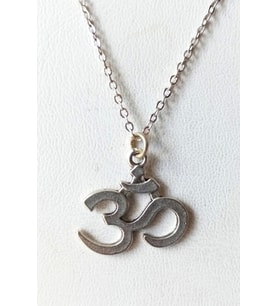 Om Ohm Sembolü Metal Kolye 676