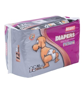 Hushpet Ultra Emici Köpek Külot Çiş Bezi 12 Adet M Beden