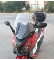 MOTOCAM SYM Cruisym 250 İ Ön Cam 2018 Model 57cm Şeffaf Renkli 4mm UZUN