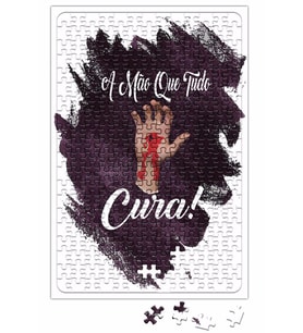 Jesus A Mao Que Tudo Cura Puzzle 240 Parça Yapboz