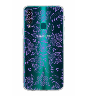 Samsung Galaxy A20s  Kamera Korumalı  Kapak Nostalji Desen Tasarımlı  Şeffaf Kılıf