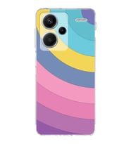 PrintiFy Xiaomi Redmi Note 13 Pro Plus Uyumlu Kamera Korumalı Renk Cümbüşü B Tasarımlı Kılıf