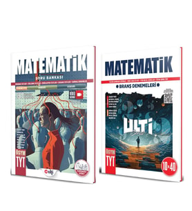 Ulti Yayınları TYT Matematik Soru Bankası ve Deneme Seti 2 Kitap