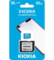 32GB MICRO SDHC C10 100MB/s KIOXIA LMEX1L032GG2