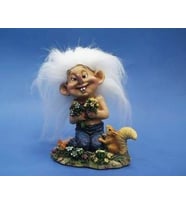 WISE Veronese Serisi-WISE TROLL - ÇİÇEKLİ-11*7,5*6,5 CM.