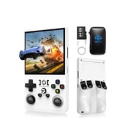 R36 Max Retro Oyun Konsolu 4.0 Inç 21.000 Oyun + Çanta Lunix IPS Hd Ekran Gta Pes KARIŞIK RENK