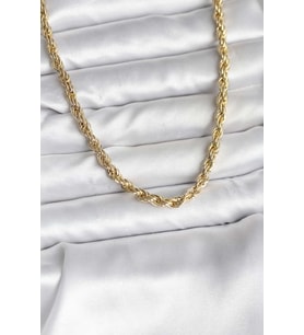 14K Gold Renk Kaplama Burgu Model CM Kadın Kolye 5886 - SSSSSS9354-3270