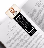 BK Gift Kişiye Özel İsimli Atatürk Temalı Ahşap Kitap Ayracı-15