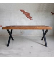 Deryawood Masif Ahşap Yemek Masası 220*85 Cm