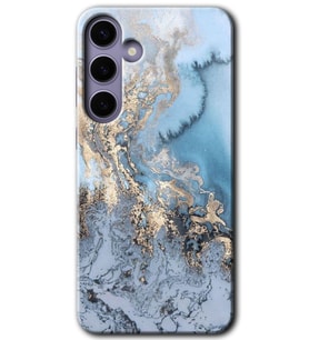 Galaxy S24 Plus Kılıf HD Desen Baskılı Kılıf - Eski Mermer