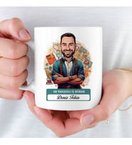 En Yakışıklı İç Mimara hediye Karikatürlü Kupa Bardak