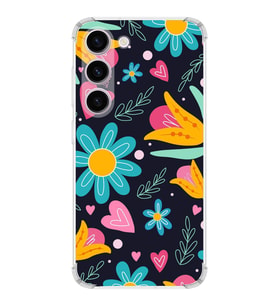 PrintiFy Samsung Galaxy S23 Plus Uyumlu Retro Color 1 Baskılı Şeffaf Köşe Korumalı Antişok Kılıf