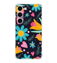 PrintiFy Samsung Galaxy S23 Plus Uyumlu Retro Color 1 Baskılı Şeffaf Köşe Korumalı Antişok Kılıf