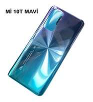 Xiaomi Mi 10t / Mi 10t Pro Arka Cam Pil Batarya Kapağı (Mavi)