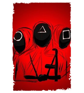Hbb Squid Game Tasarım Ahşap Tablo