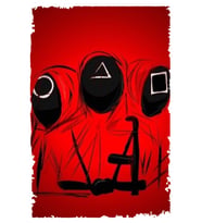 Hbb Squid Game Tasarım Ahşap Tablo