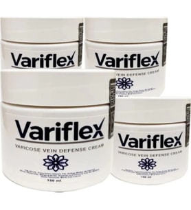 Variflex LSTKS052 4tane 150 ml Cream Büyük Boy Bacak