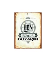 Ben Bu Oyunu Bozarım Tablo  Leyla ile Mecnun Posteri