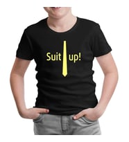 How I Met Your Mother - Suit Up Siyah Çocuk Tshirt